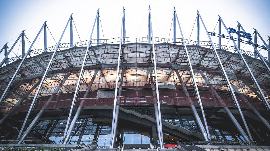 Flagship project. Budokrusz also delivered concrete for the national stadium in Warsaw.