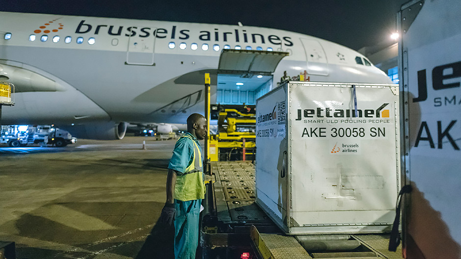 Sticklingarna transporteras med Brussels Airlines eller KLM från Entebbe direkt till Bryssel resp. Amsterdam. Därifrån är det inte långt till handelsträdgårdarna i Frankrike, Nederländerna och Tyskland.